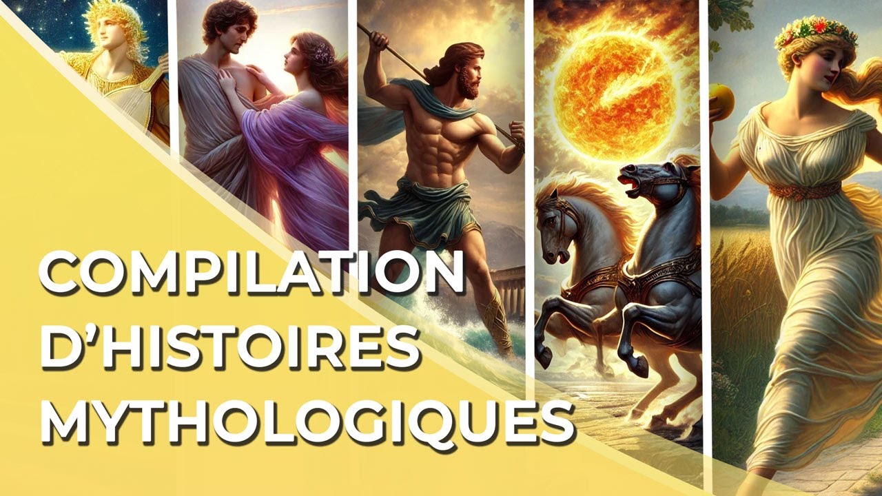 Compilation | 42 Mythes et Légendes de l'Antiquité pour dormir⚔️💘| 4h | Voix homme