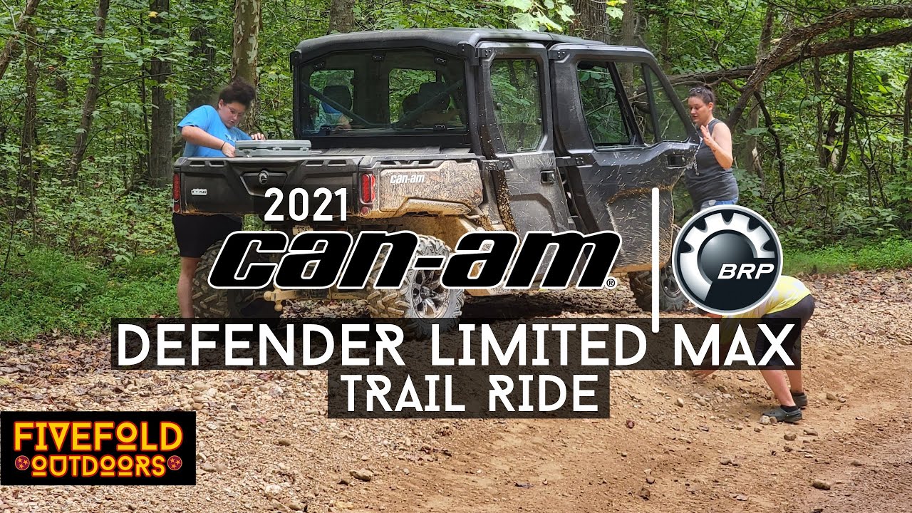 HITTIN the TRAILS / 2021 CAN AM DEFENDER LIMITED MAX / Turkey Bay OHV Trails / FiveFold Outdoors