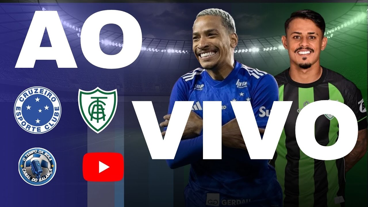 🔴CRUZEIRO X AMÉRICA MG AO VIVO - TRANSMISSÃO COM IMAGENS DO STÚDIO - 7ª RODADA DO MINEIRO