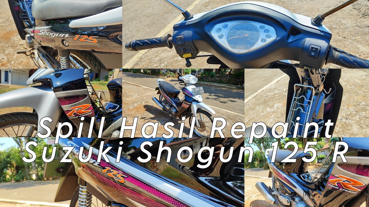 Harga ngecat bodi motor shogun 125 r bengkel cat motor semarang