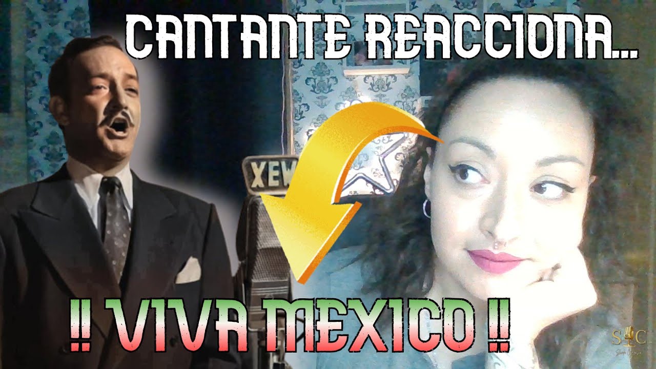 JORGE NEGRETE ❤ MÉXICO LINDO Y QUERIDO ❤ cantante ESPAÑOLA REACTION & ANALYSIS