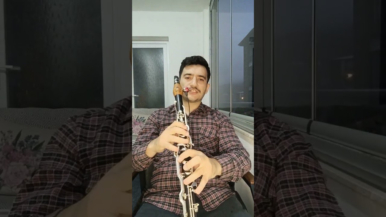 Klarnet yakın çekim I love you