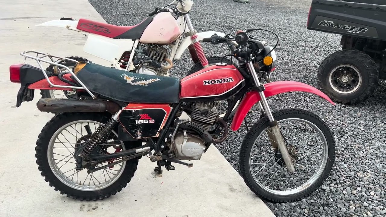 1981 Honda XL185S Motorcycle