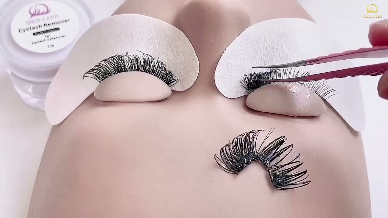 Q&D LASH Eyelash Extension Remover Cream Professional Eyelashes Extensions Adhesive Remover Cream