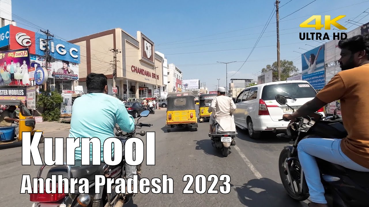 【India Drive 4K】Kurnool, Andhra Pradesh 2023