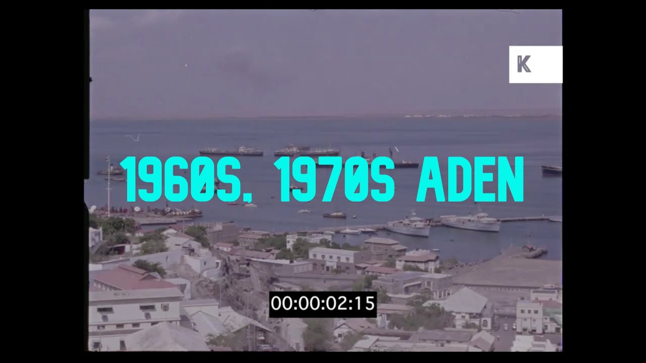 1960s, 1970s Yemen, Aden Harbour, 35mm