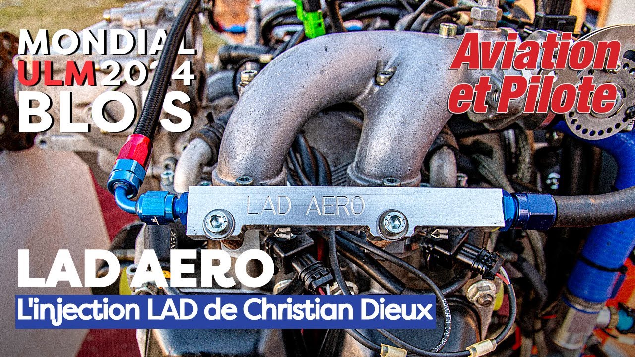 Mondial ULM Blois 2024 - LAD AERO, l'injection LAD de Christian DIEUX