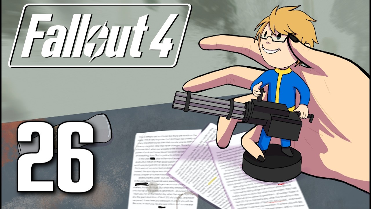 Fallout 4 Playthrough Part 26 | Checking Out General Atomics Galleria