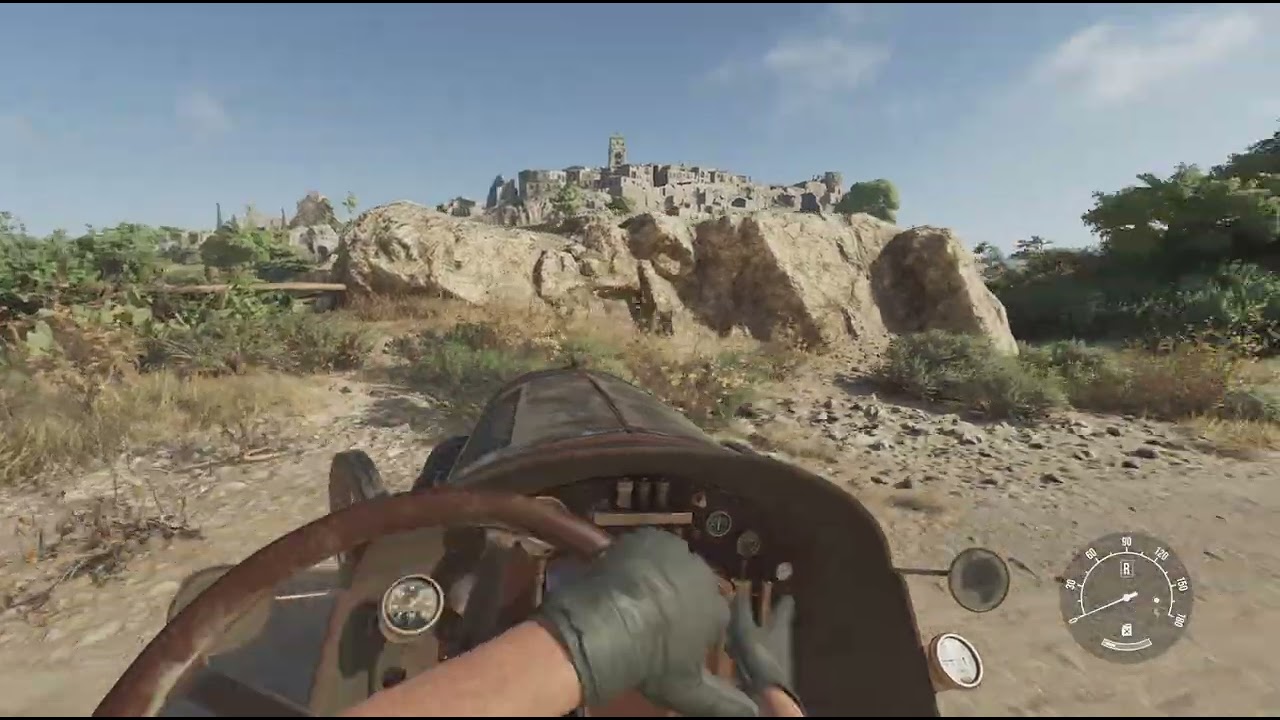 Trying to be a rally driver in Mafia old country 