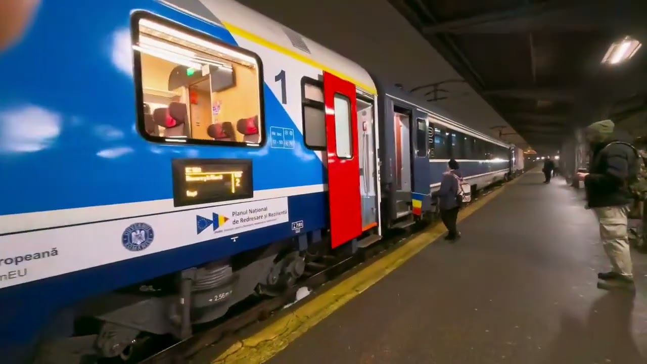 Trenul Unirii IC561 pleaca din Bucuresti 24 ianuarie 2026