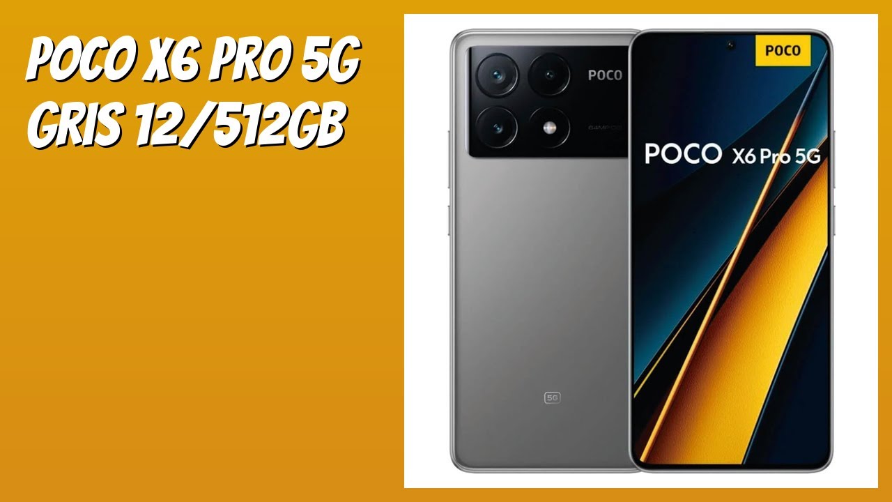 RESEÑA (2026) : POCO X6 Pro 5G Gris 12/512GB. DETALLES