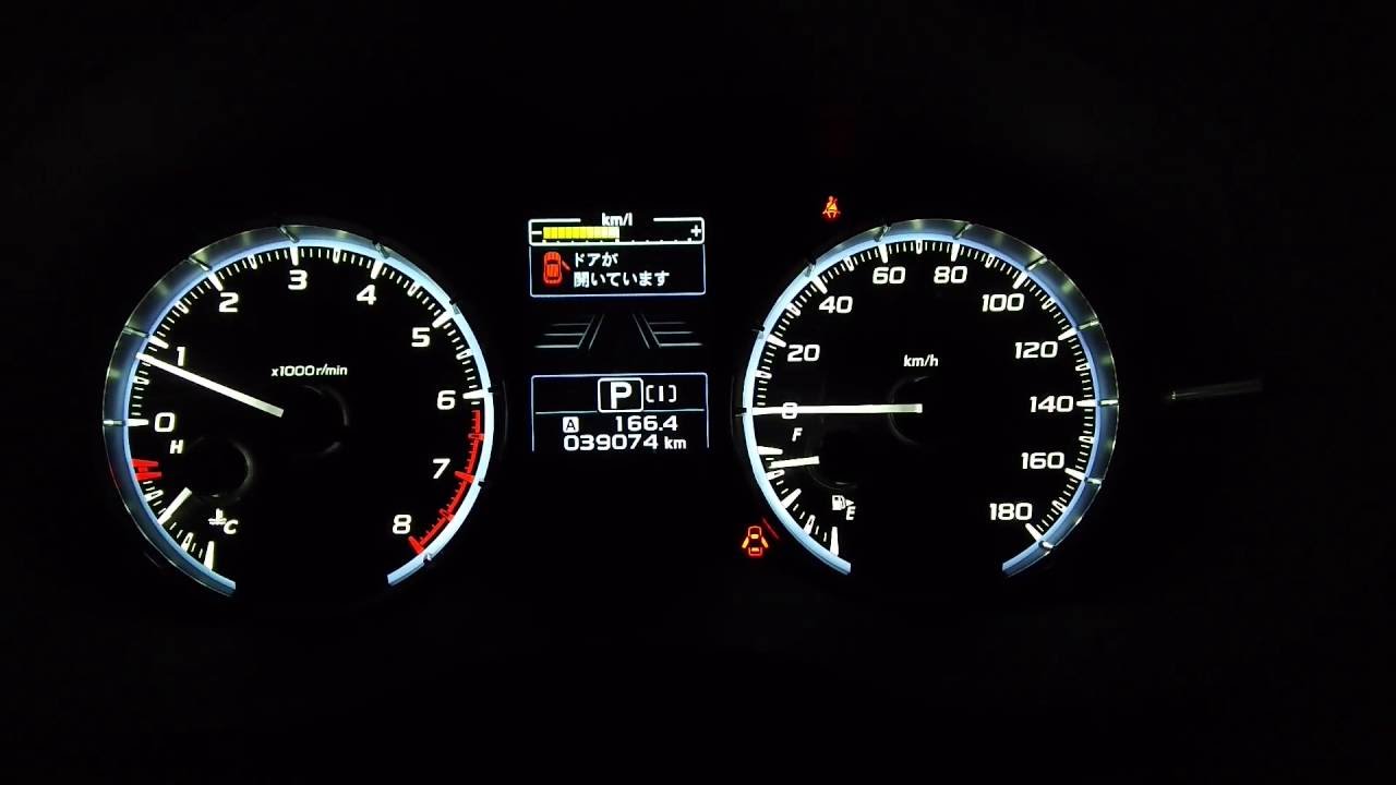 スバル FB16 DIT スタート&空吹かし (スバル レヴォーグ 1.6GT EyeSight VM4)