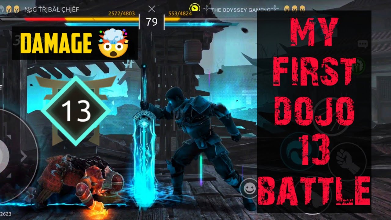 I reached dojo 13🤩! time to rule the arena⚔️ || Insane damage🤯|| Shadow Fight Arena|| odysseygaming