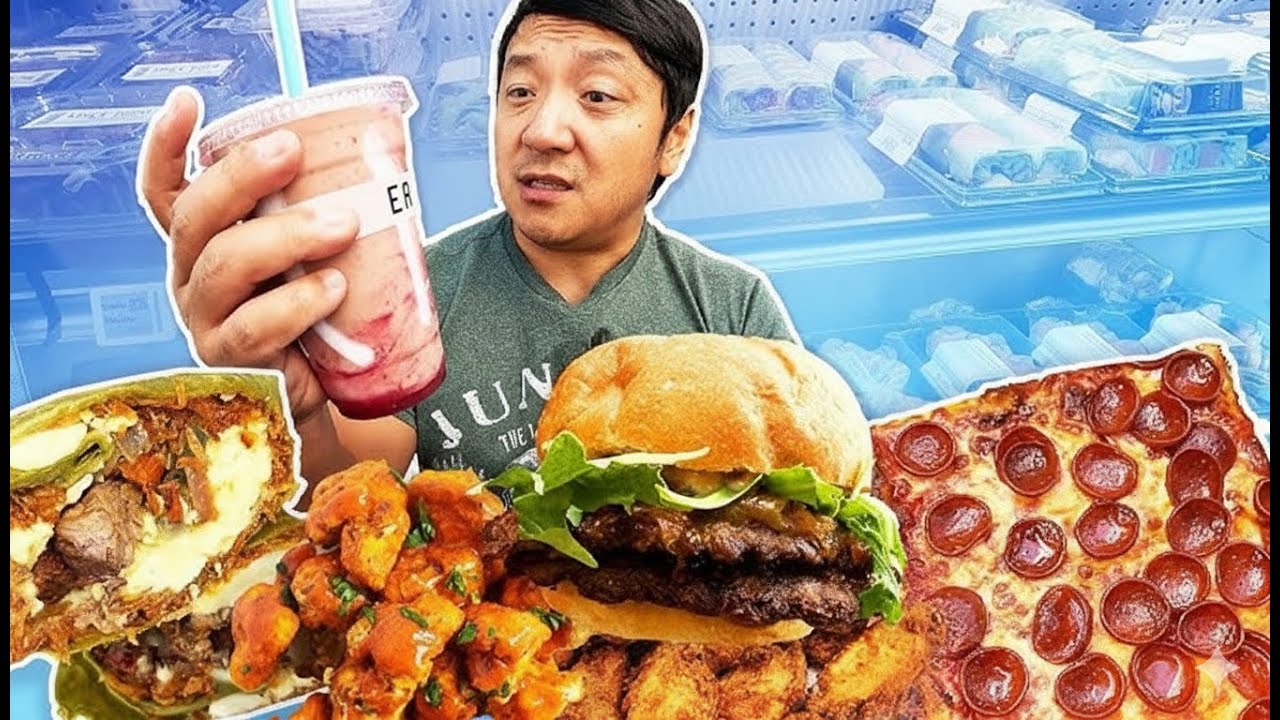 ВНУТРИ САМОГО ДОРОГОГО продуктового магазина Америки! Erewhon FOOD REVIEW