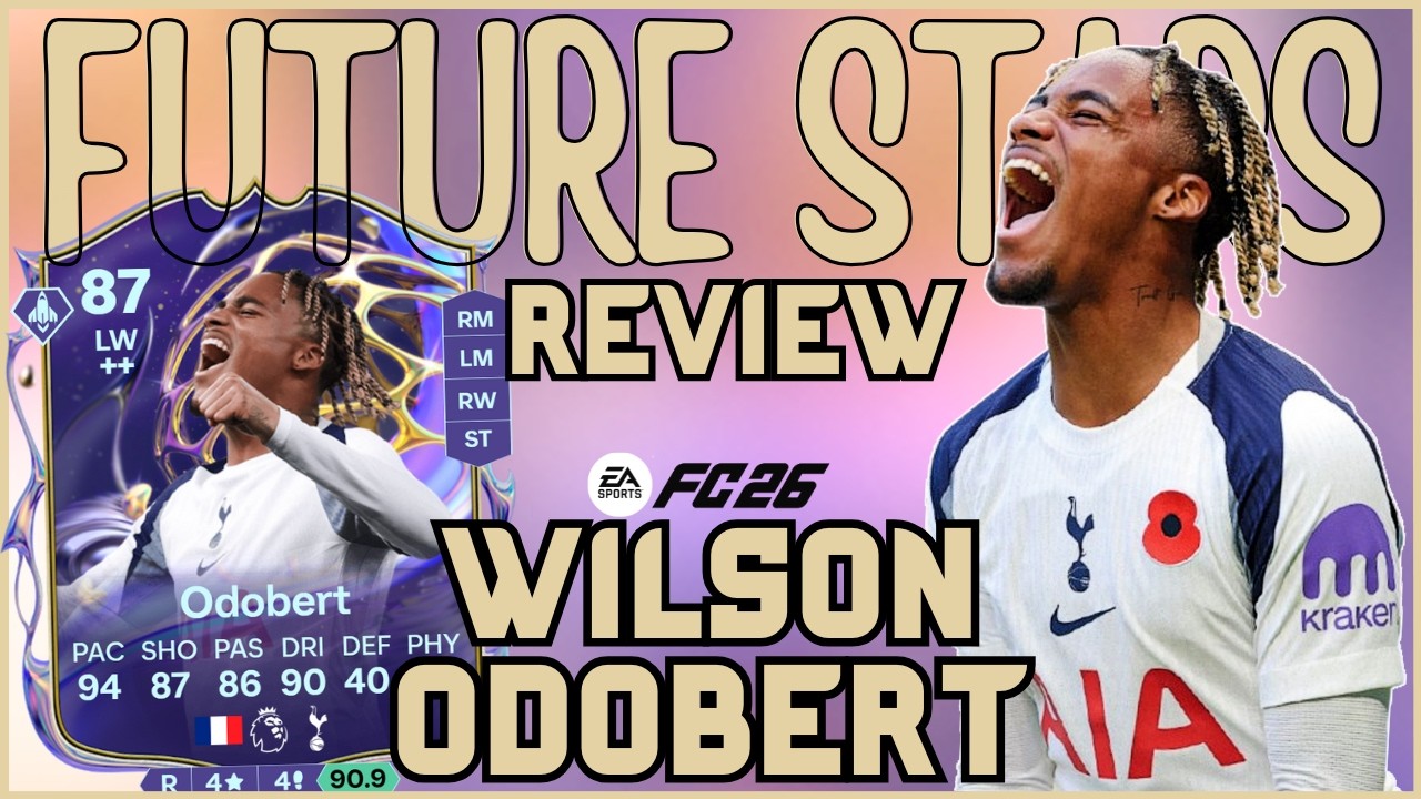 FUTURE STARS Wilson Odobert 87 OVR LW Player Review! | EA SPORTS FC26