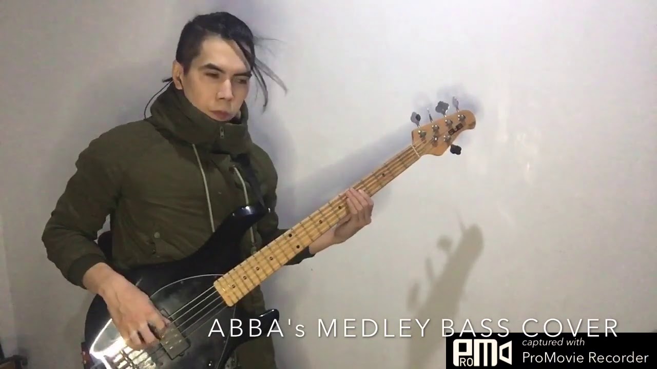 ABBA's MEDLEY BASS Guitar Cover