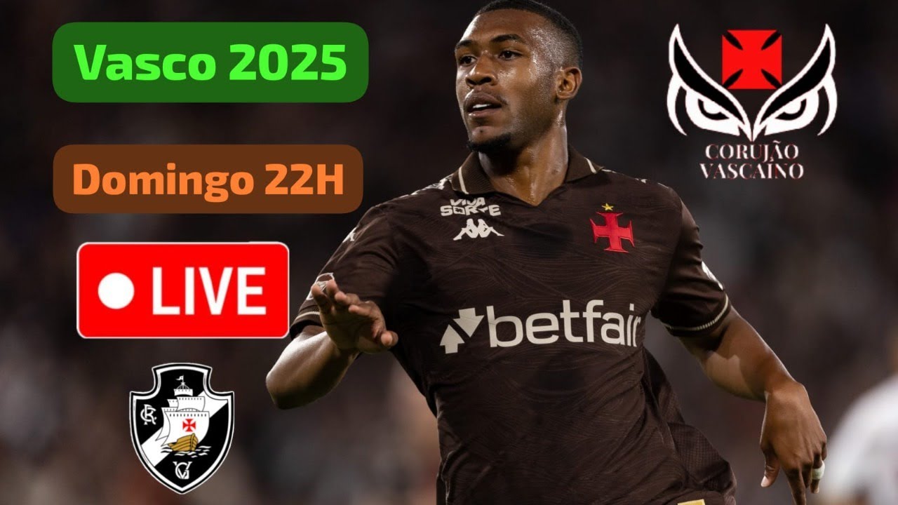 Live Corujão Vascaíno - Domingo 22H