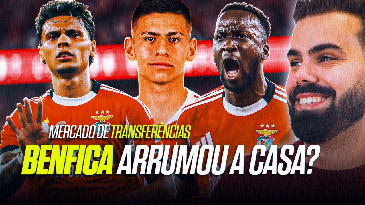 FIM DE MERCADO DO BENFICA! &Eacute; O QUE &Eacute;.