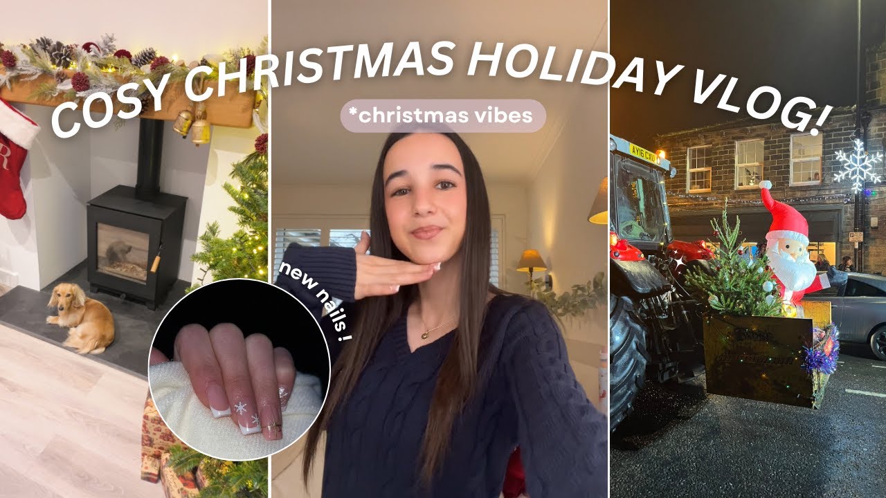 CHRISTMAS HOLIDAY VLOG | Village life | End of school reset