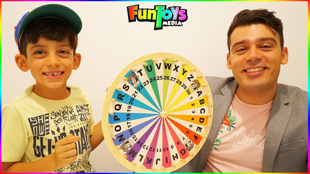 Jason Learns Letters with the Mystery Wheel in School