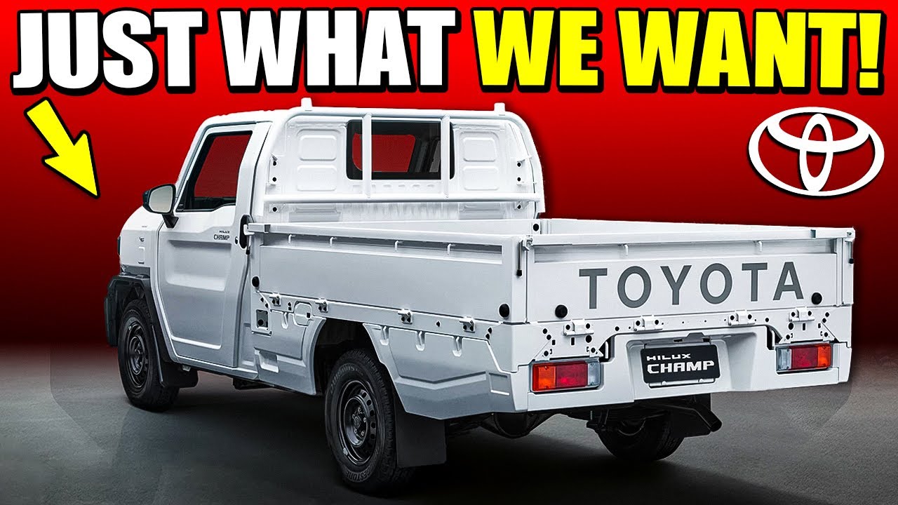 Генеральный директор Toyota выпускает НОВЫЙ пикап стоимостью 12 тыс. долларов и ПОРАЖАЕТ ВСЕХ!