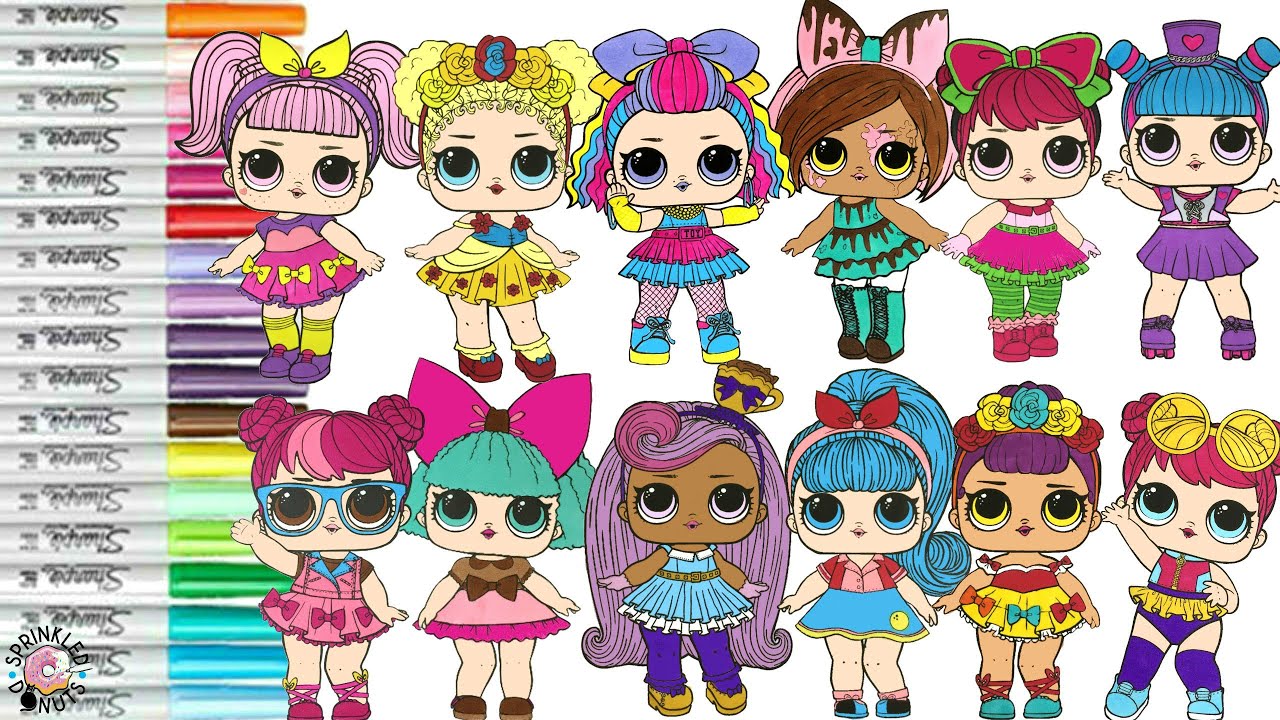 LOL Surprise Repainted as Shopkins Shoppies Bubbleisha Popette Jessicake Rainbow Kate and More
