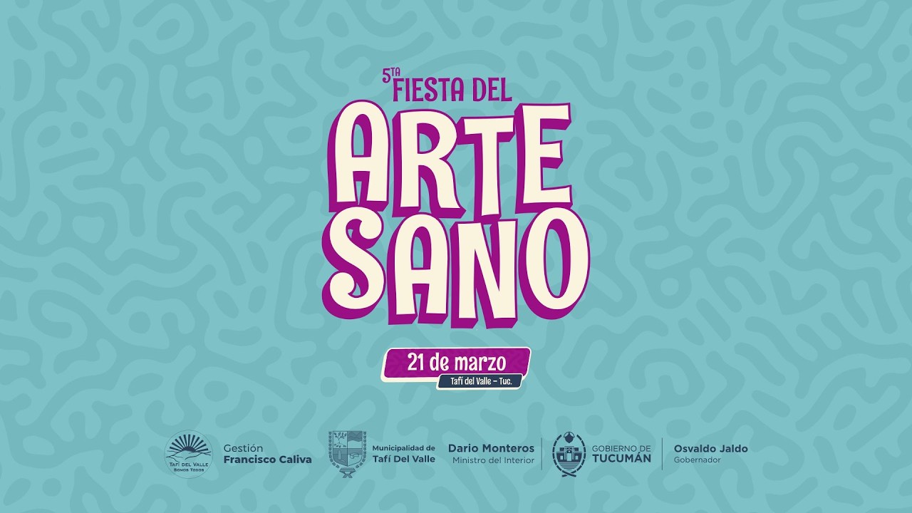 5&deg; Fiesta del Artesano