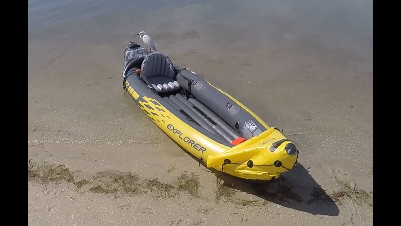 Intex Explorer K2 Inflatable Kayak - Florida fishing and other