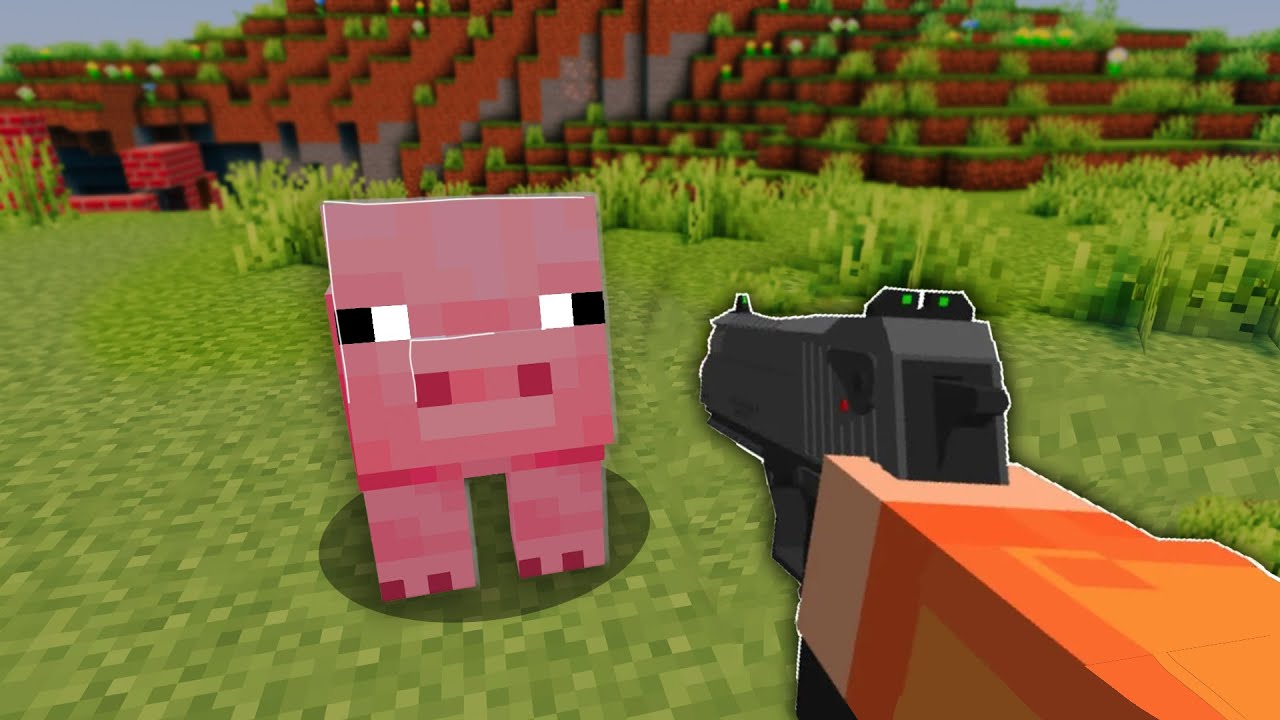 Adding GUNS to MINECRAFT VR