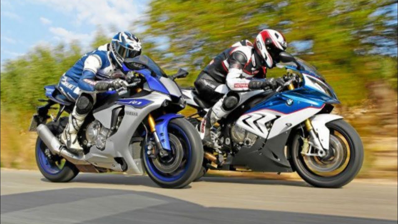 Bmw s1000rr vs Yamaha R1 Drag Race 🚀