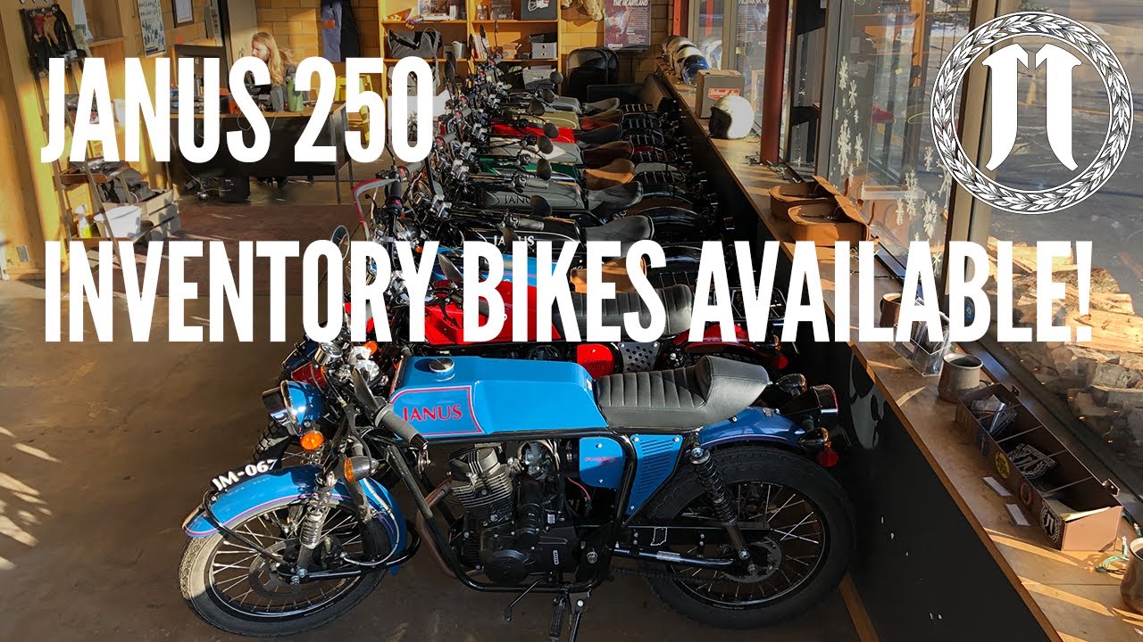 Janus motorcycles 250 line available inventory!