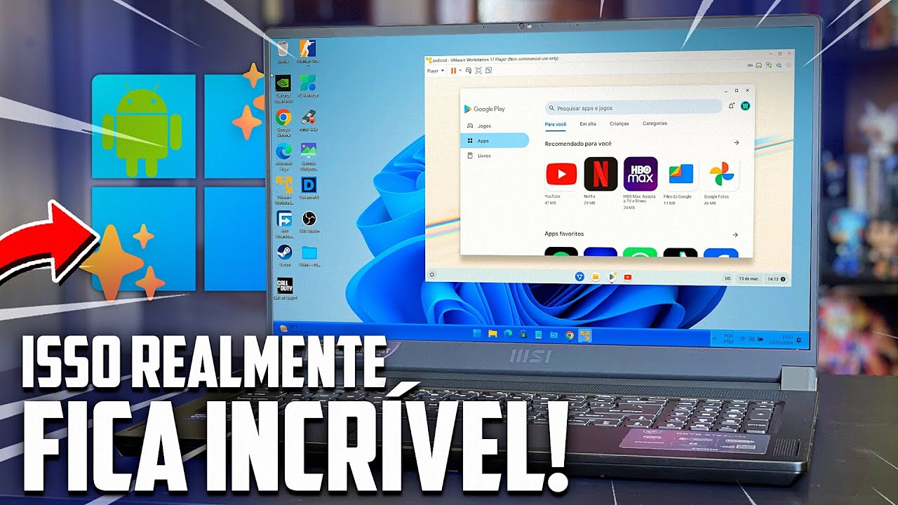 ADEUS EMULADORES ANDROID! Como instalar o Android no Windows sem WSA da Microsoft