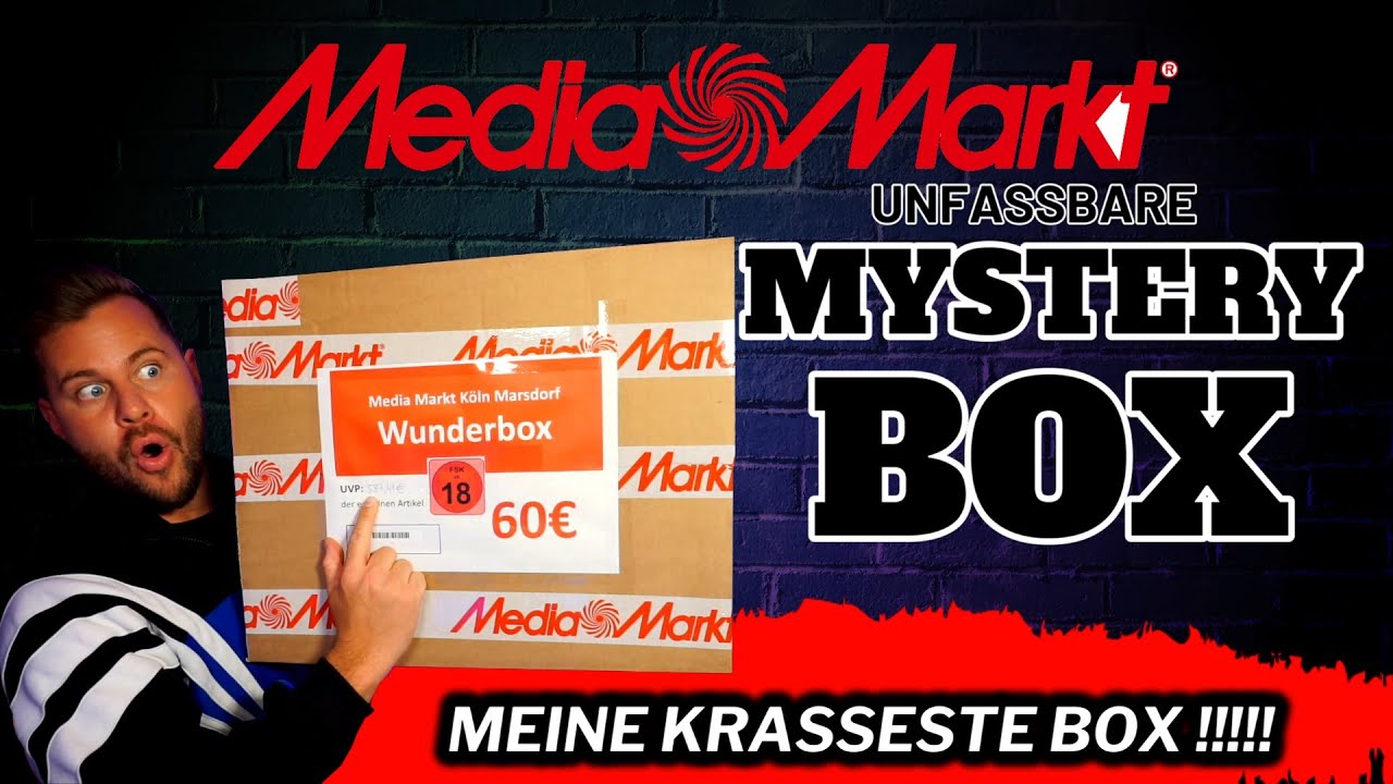 587€ Warenwert Media Markt Mystery Box für 60€ - Meine krasseste Wunderbox  Reselling Geldexperiment