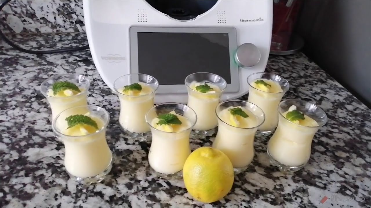 دانيت أو ياغورت بنكهة الحامض في ترموميكسTm6 😋 بنين وسهل التحضير 👌
