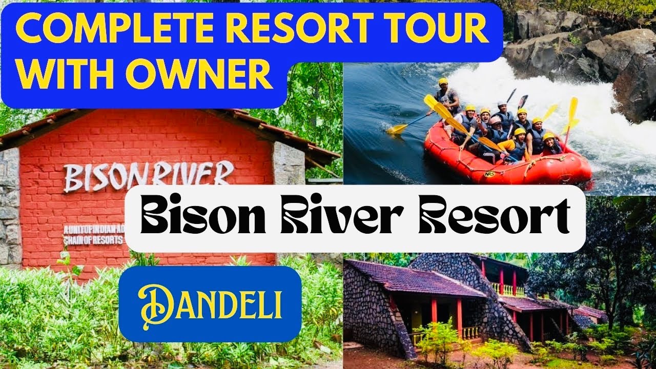 BEST RIVER RAFTING RESORT IN DANDELI | #dandeliresorts #kali#resort