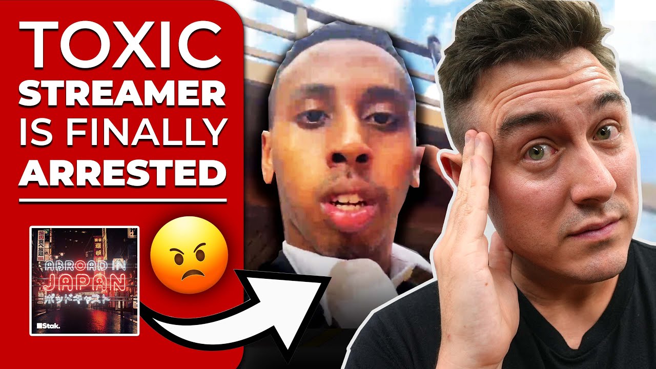 Johnny Somali Finally Arrested in Japan after 6 Months | @Abroad in Japan Podcast #17