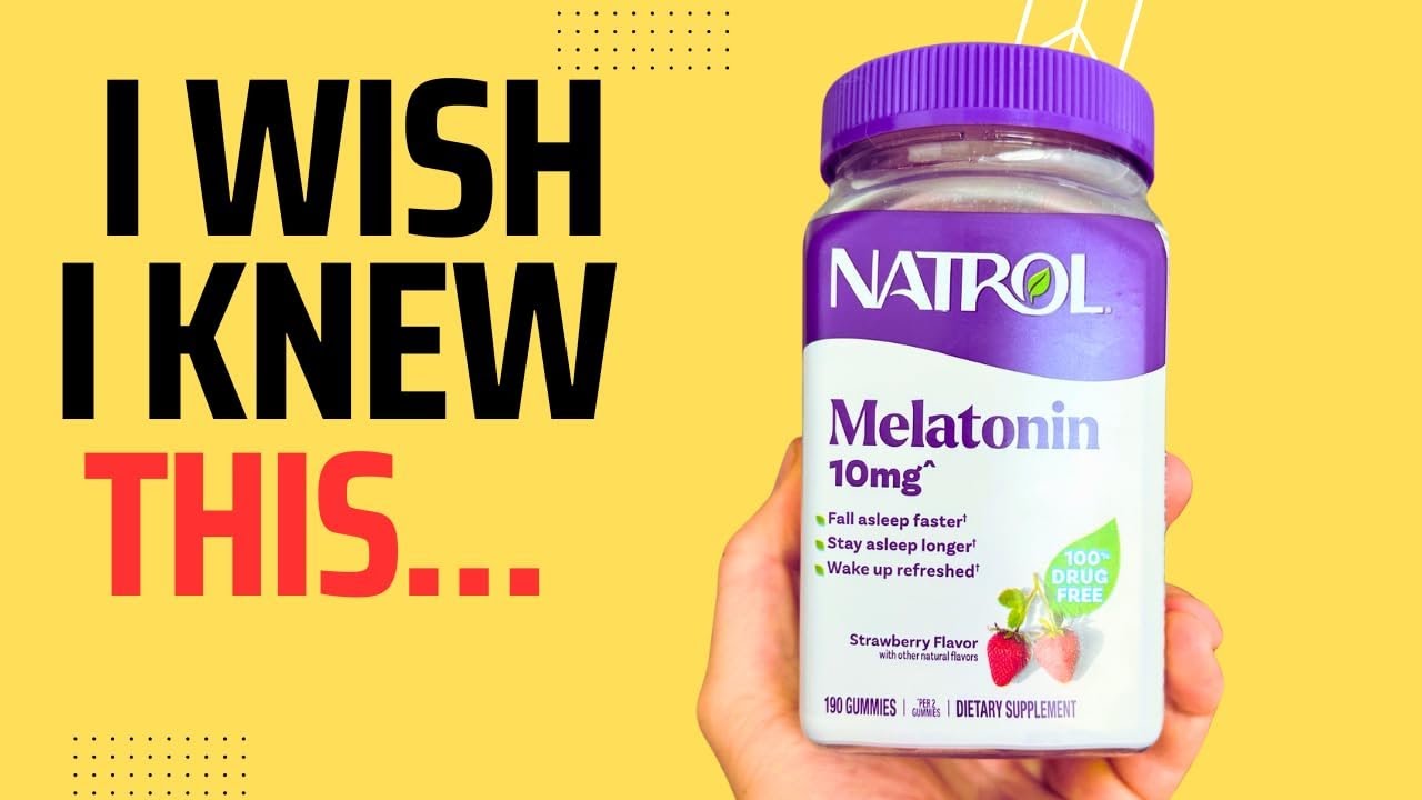 Жевательные конфеты Natrol с мелатонином для улучшения сна | Стоит ли их покупать?