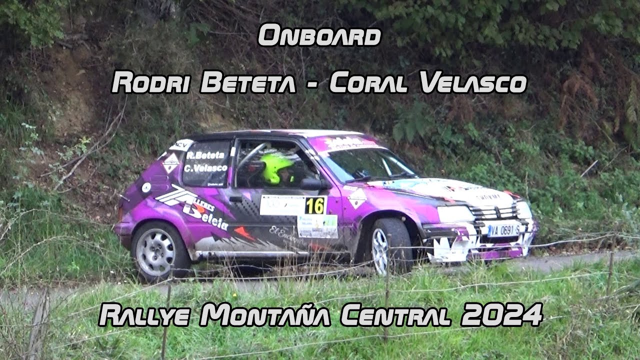 ONBOARD | Rodri Beteta - Coral Velasco | TC4 La Teyerona | Rallye Montaña Central 2024