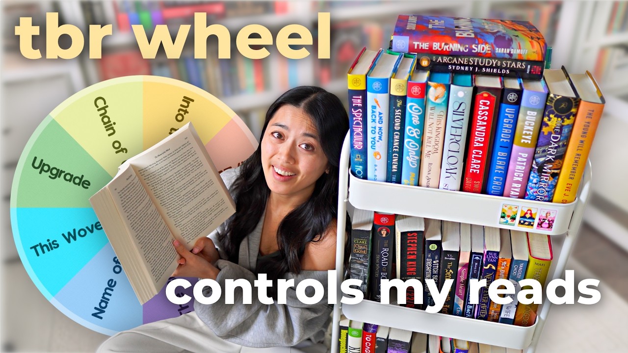 I let a TBR wheel control my reading week 📚 (...and the wheel called me out) 👀🙈