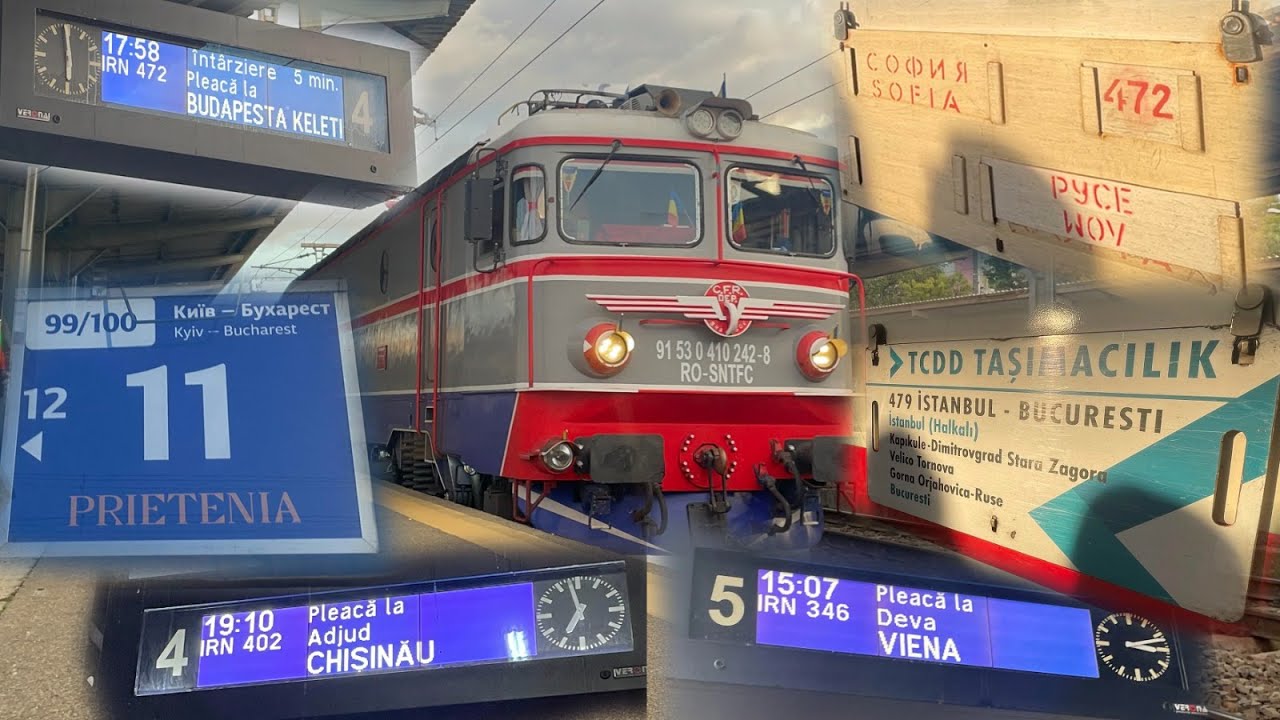 BUCURESTI INTERNATIONAL- TOATE TRENURILE CATRE EUROPA