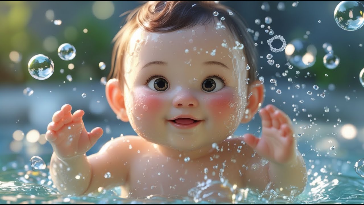🛁💦 Baby Bath Tub Splash | Fun Water Play for Toddlers 🍼🎉 | 3D Kids Animation
