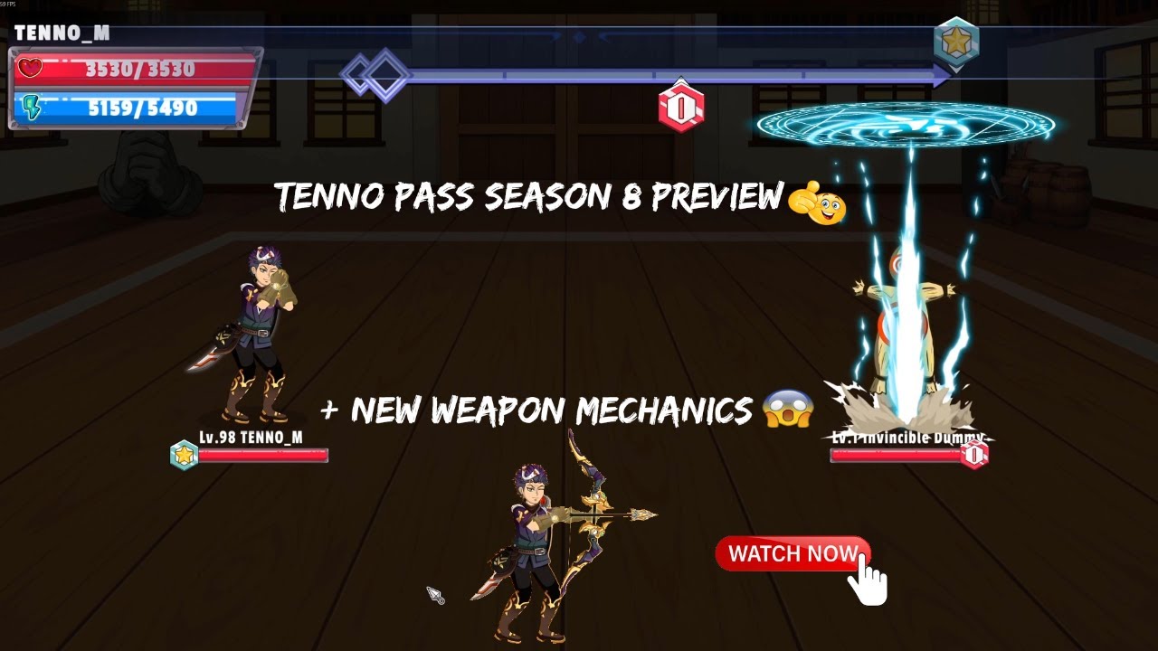 Tenno: Ultimate Ninja RPG - New Tenno Pass Season 8 Preview + New Weapon Mechanics - 2026