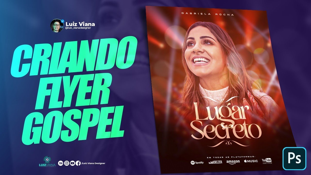CRIANDO FLYER GOSPEL NO PHOTOSHOP | PSD FREE