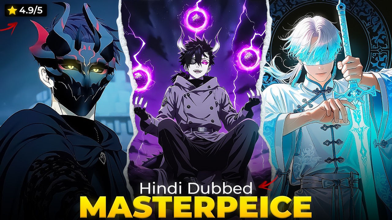TOP 10 Hindi Dubbed Anime To Watch 2025 🔥