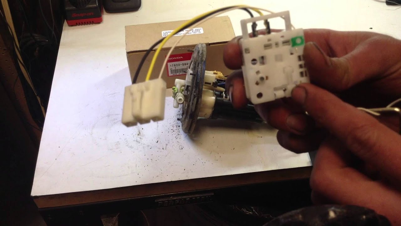 1998 Honda Accord Fuel Pump Sending Unit