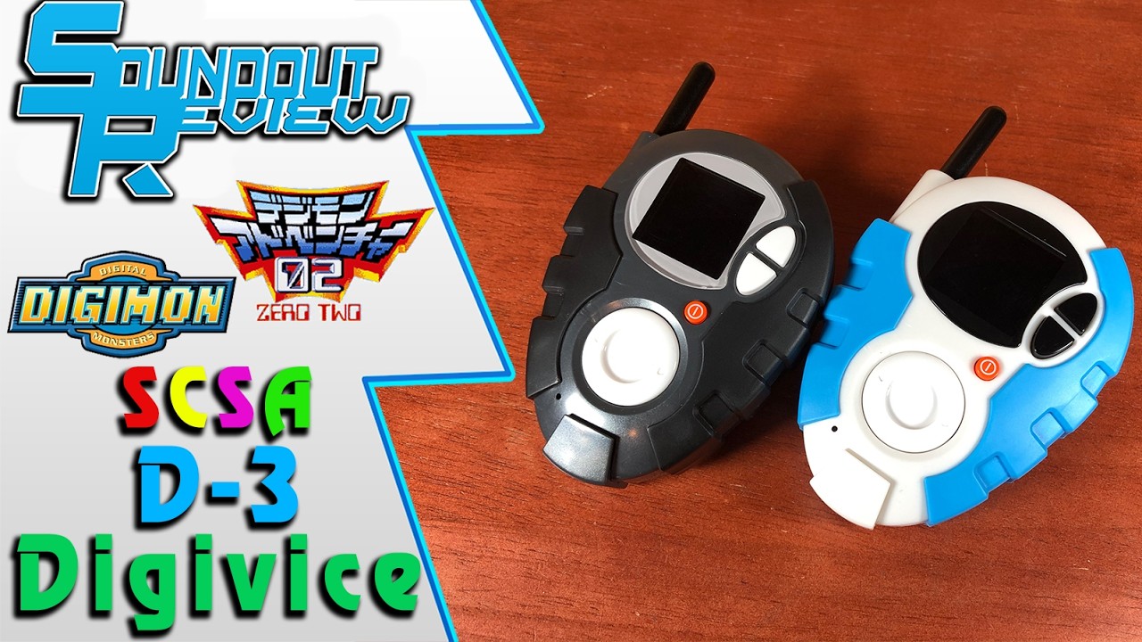 Digimon Adventure 02: D-3/D3 Digivice Review (Super Complete Selection Animation/SCSA) [Soundout12]
