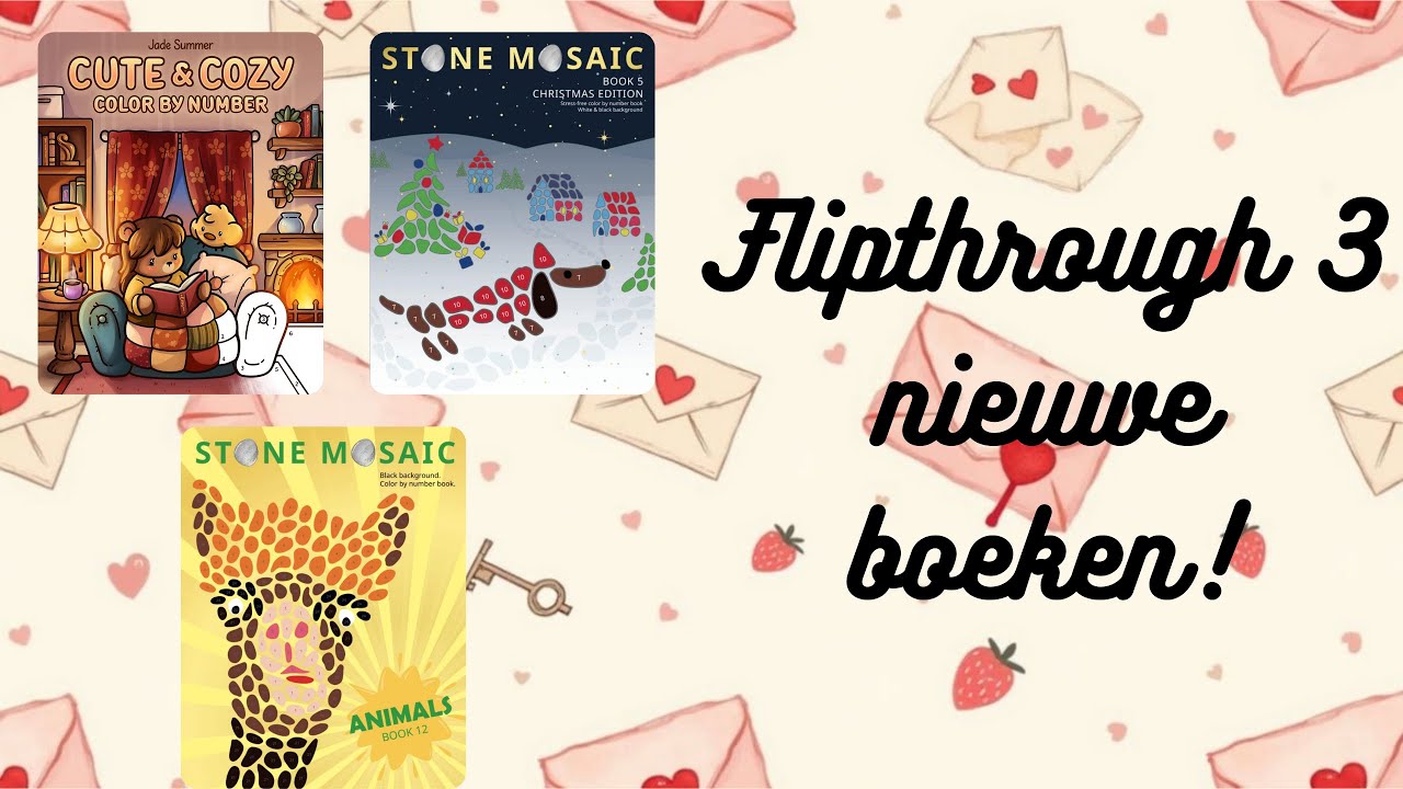 Flipthrough van 3 nieuwe kleurboeken!