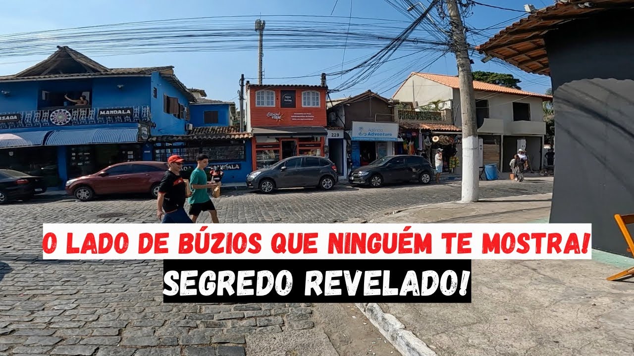 Caminhando nas Ruas de Búzios Menos Conhecidas