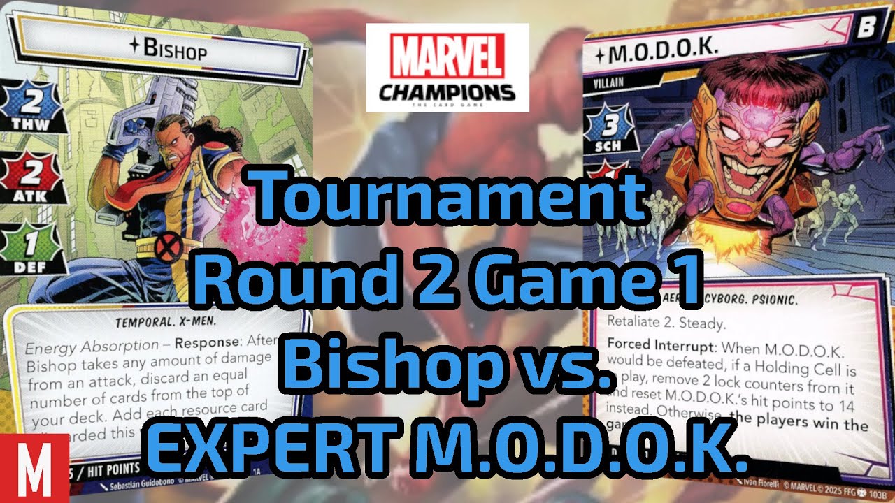 Bishop Leadership vs. EXPERT M.O.D.O.K. #marvelchampions