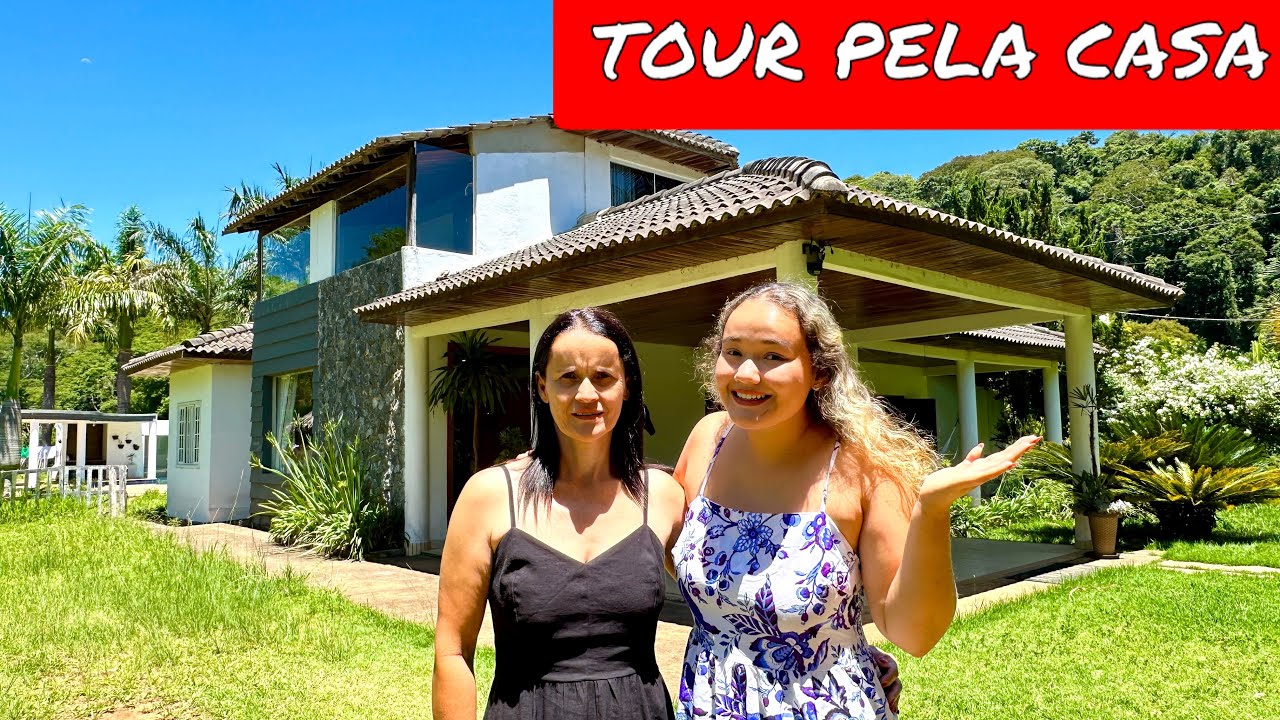 TOUR PELA NOSSA NOVA CASA AQUI DO SÍTIO 